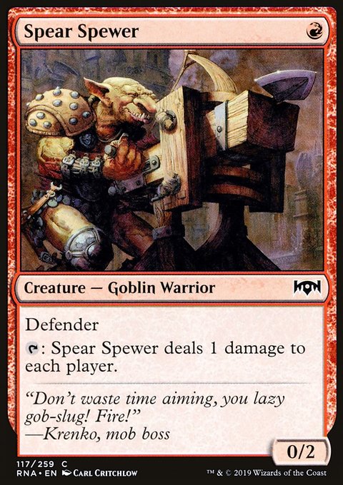 Spear Spewer